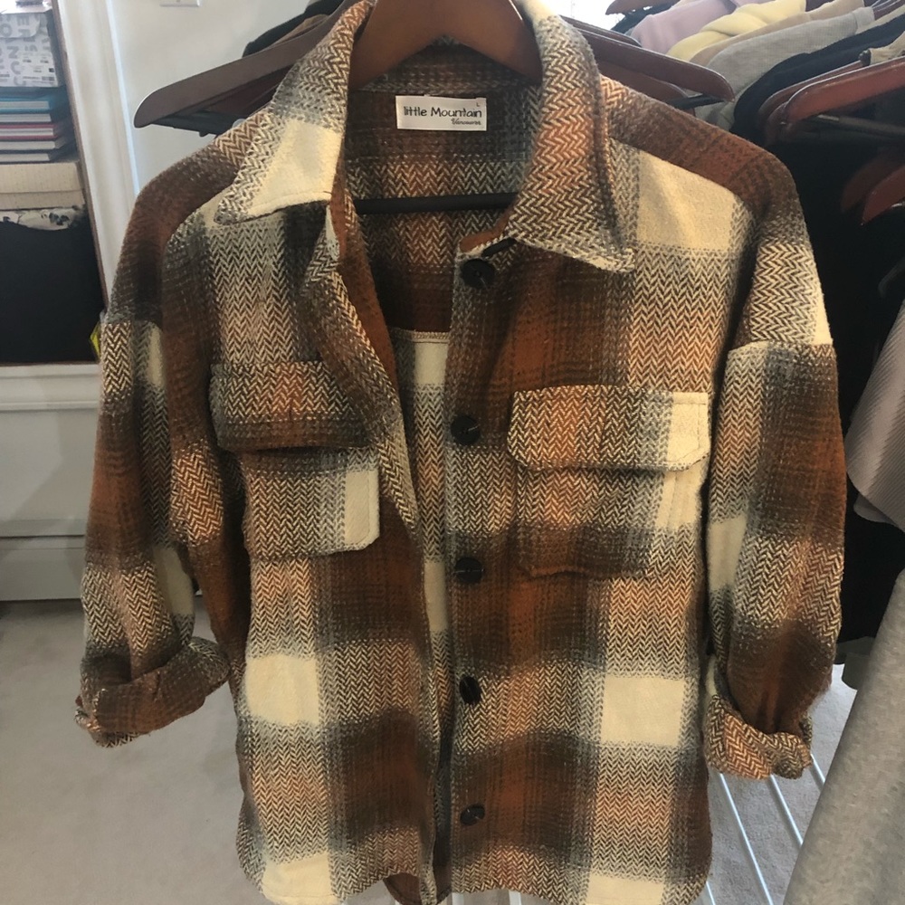 Little mountain plaid jacket